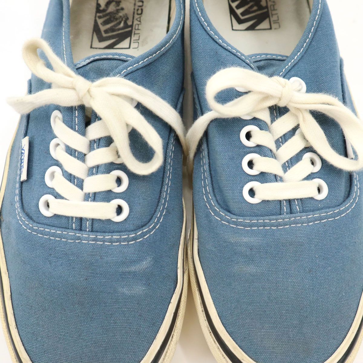 VANS バンズ オーセンティック スニーカー US9.5 ブルー メンズ 古着