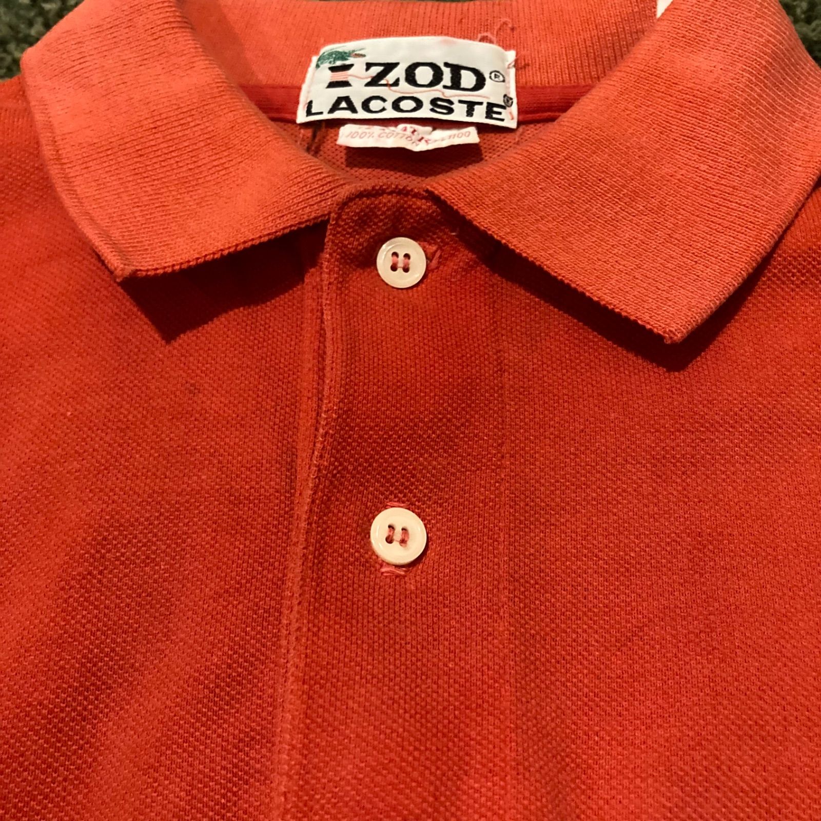 ラコステ USA製 70s ポロシャツ 8943ｃ ビンテージ IZOD 00 www