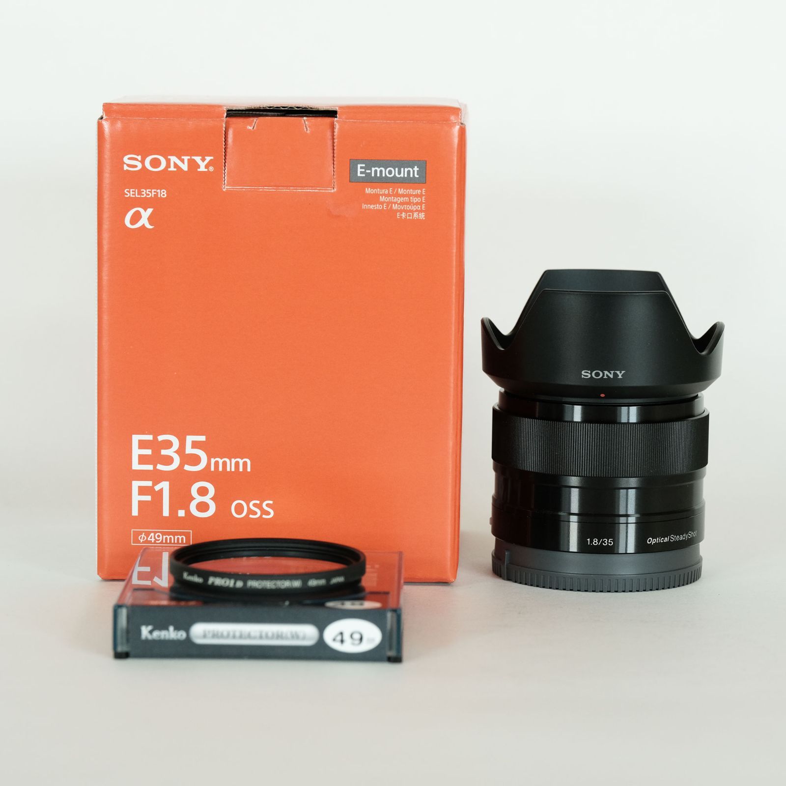 極美品！ SONY ソニー E 35mm F1.8 OSS SEL35F18 - レンズ(単焦点)