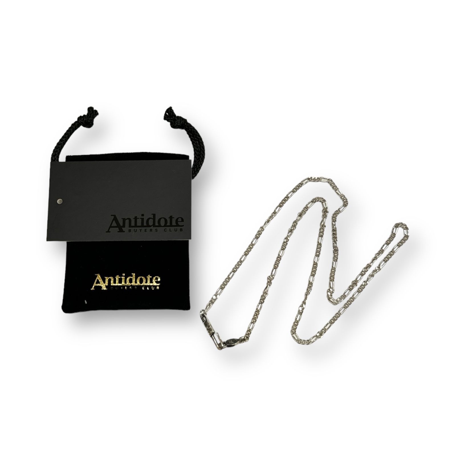 定価23100円 新品 ANTIDOTE BUYERS CLUB Figaro Narrow Chain L