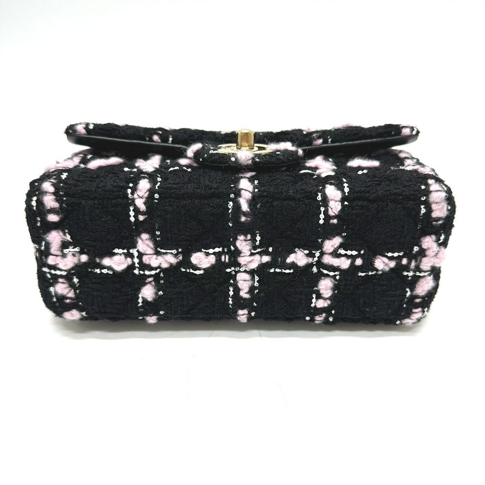 シャネル マトラッセ ツイード ショルダーバッグ CHANEL シャネル ショルダーバッグ クラシック ミニマトラッセ20