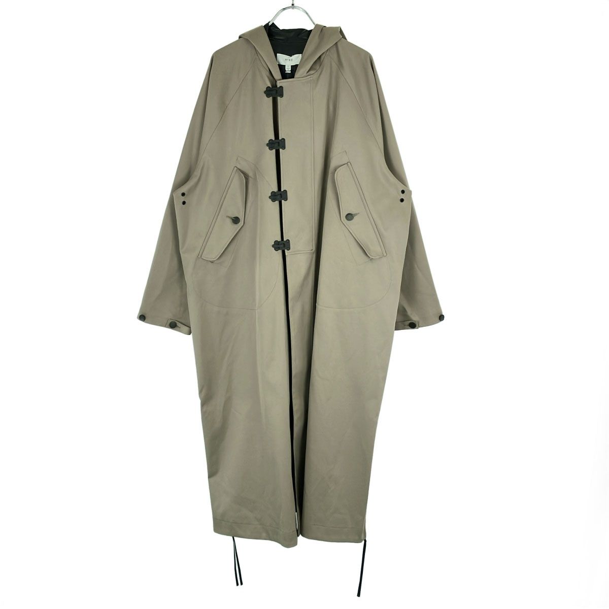 HYKE ハイク 20SS DECK PARKA COAT フーデッドロングコート 201-17234