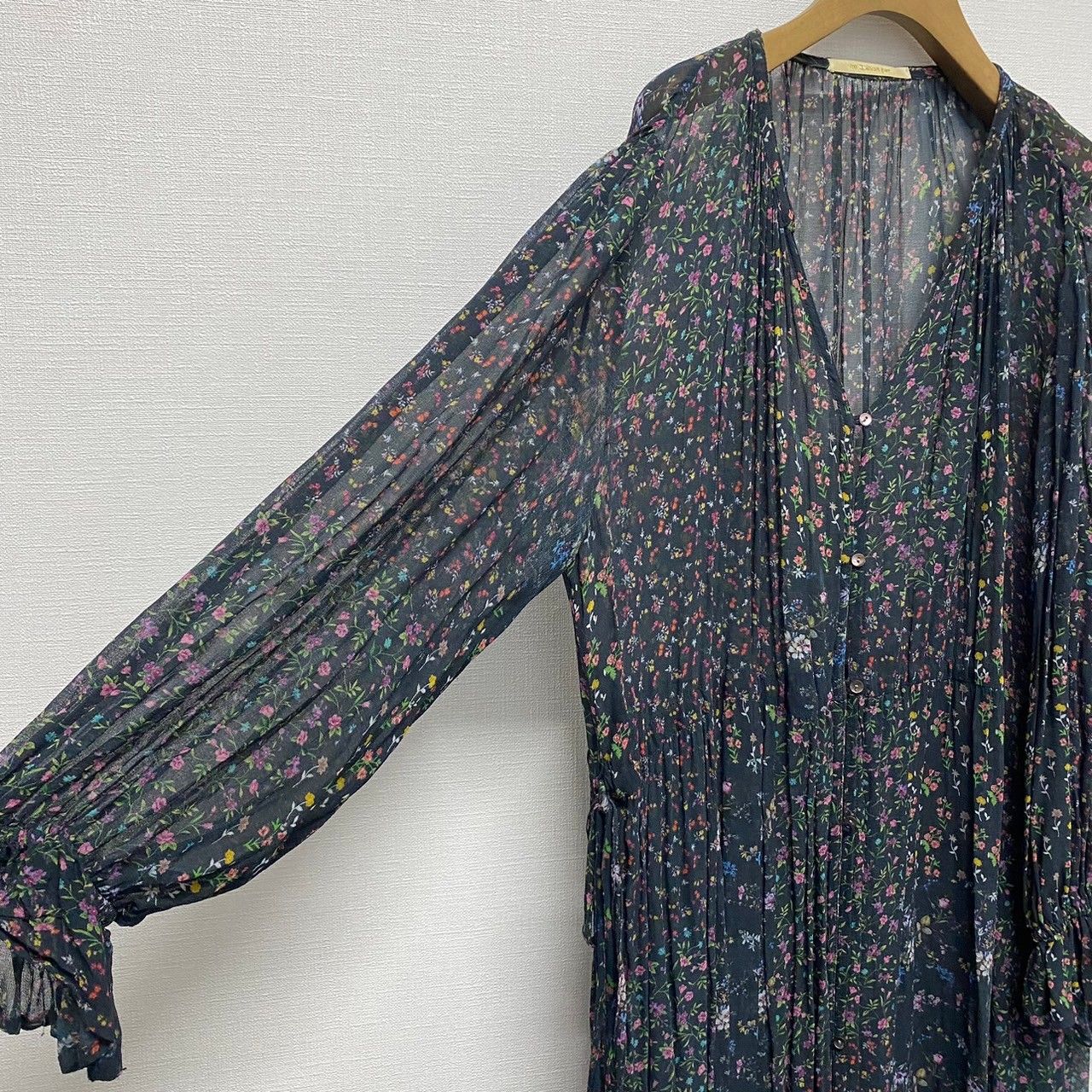 ne Quittez pas ラベンダー ワンピース　2024ss 美品 ne Quittez pas ラベンダー ワンピース 2024ss 美品