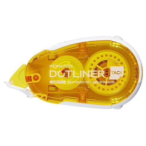 まとめ コクヨ テープのり ドットライナー 本体 弱粘着 ﾀDM401-08 ×20セット