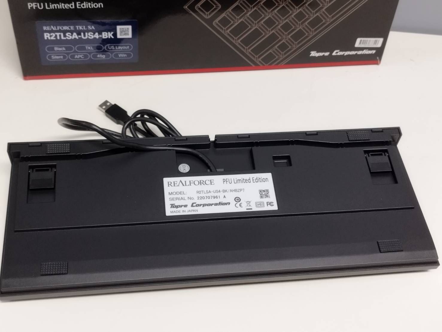 東プレ PFU Realforce SA / R2SA-US4-BK 英語配列 製品 : REALFORCE SA / R2SA-US4-BK | REALFORCE | 日本製プレミアム