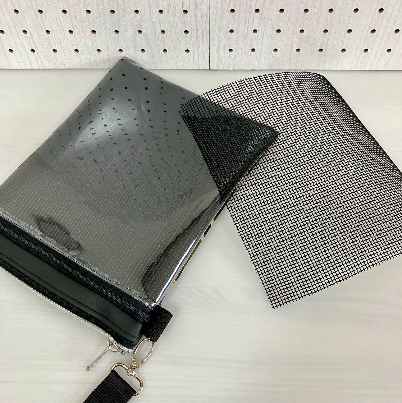 ★専用★ ハンドメイド＊推し活痛バ サコッシュ カモフラージュ柄オレンジ