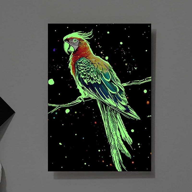 スクラッチアート 8枚セット20*14cm A5 サイズ 夜光 スクラッチアート