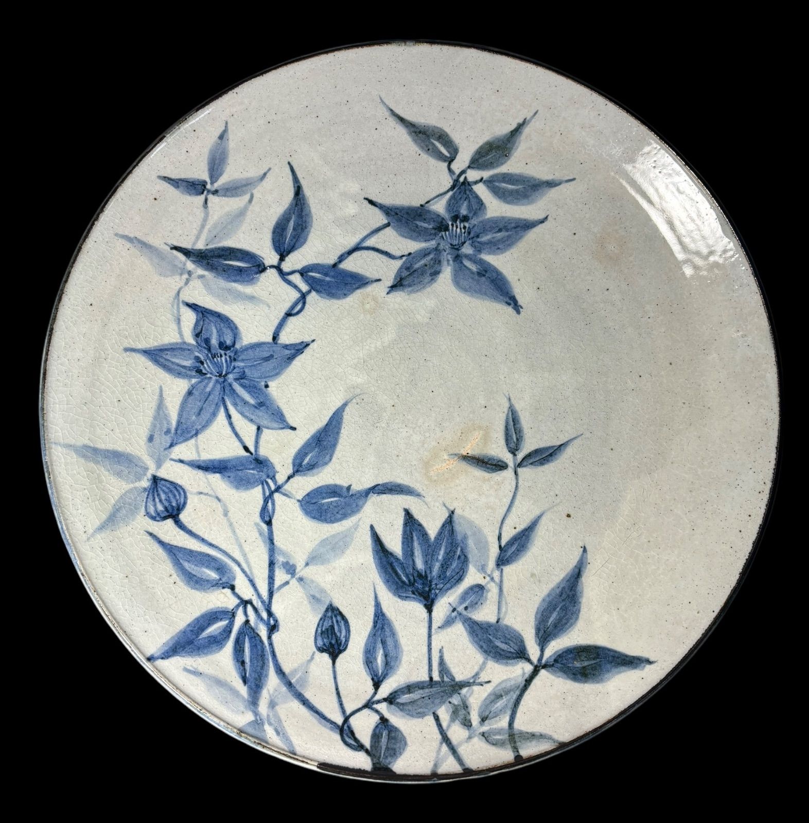 骨董品 皿 絵柄 紅葉