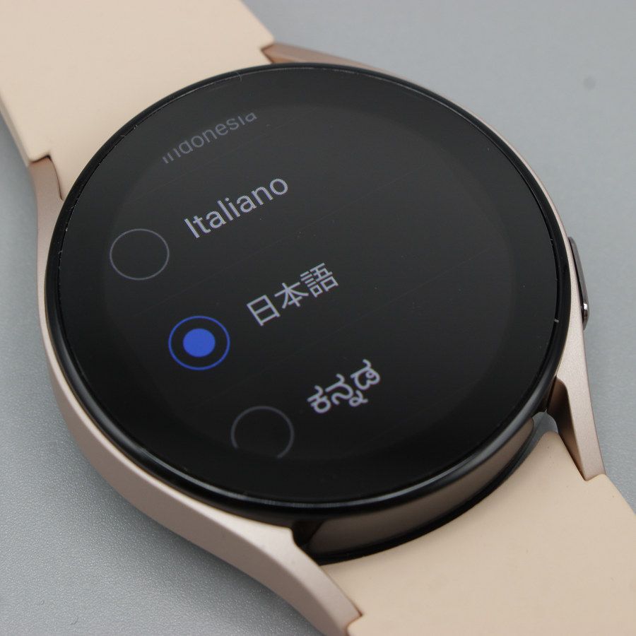美品】SAMSUNG Galaxy Watch5 40mm SM-R900NZDAXJP ピンクゴールド