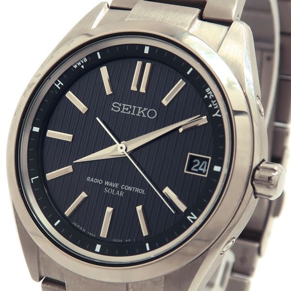 【良品】7B24-0BH0セイコーブライツ電波ソーラーチタン腕時計sagz083 セイコー ブライツ 腕時計 ソーラー チタンSAGZ083/7B24-0BH0 - メルカリ