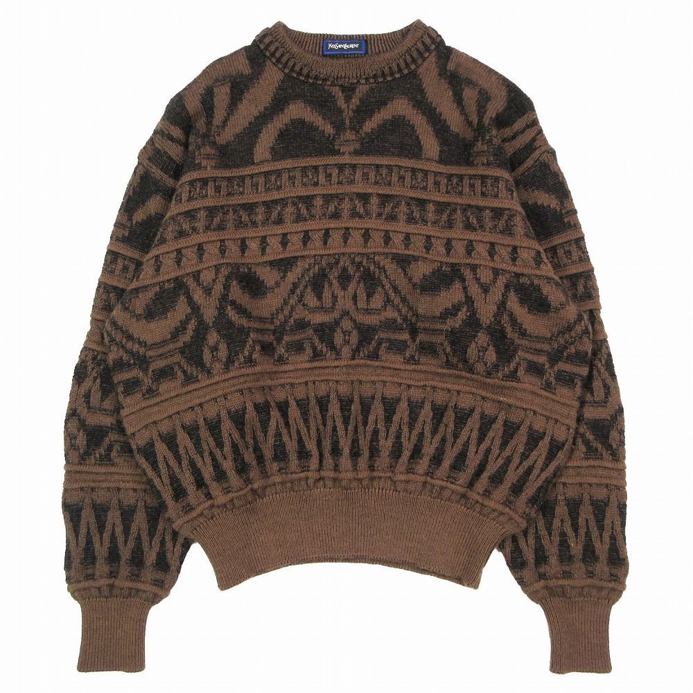 YSL ヴィンテージ ニット ヴィンテージ YSL イヴ・サンローラン ウール