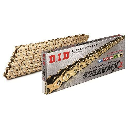 【新品・2営業日で発送】D.I.D(ダイドー) 【必ず購入前に仕様をご確認下さい】525ZVM-X2 100L GOLD／カシメ(ZB)