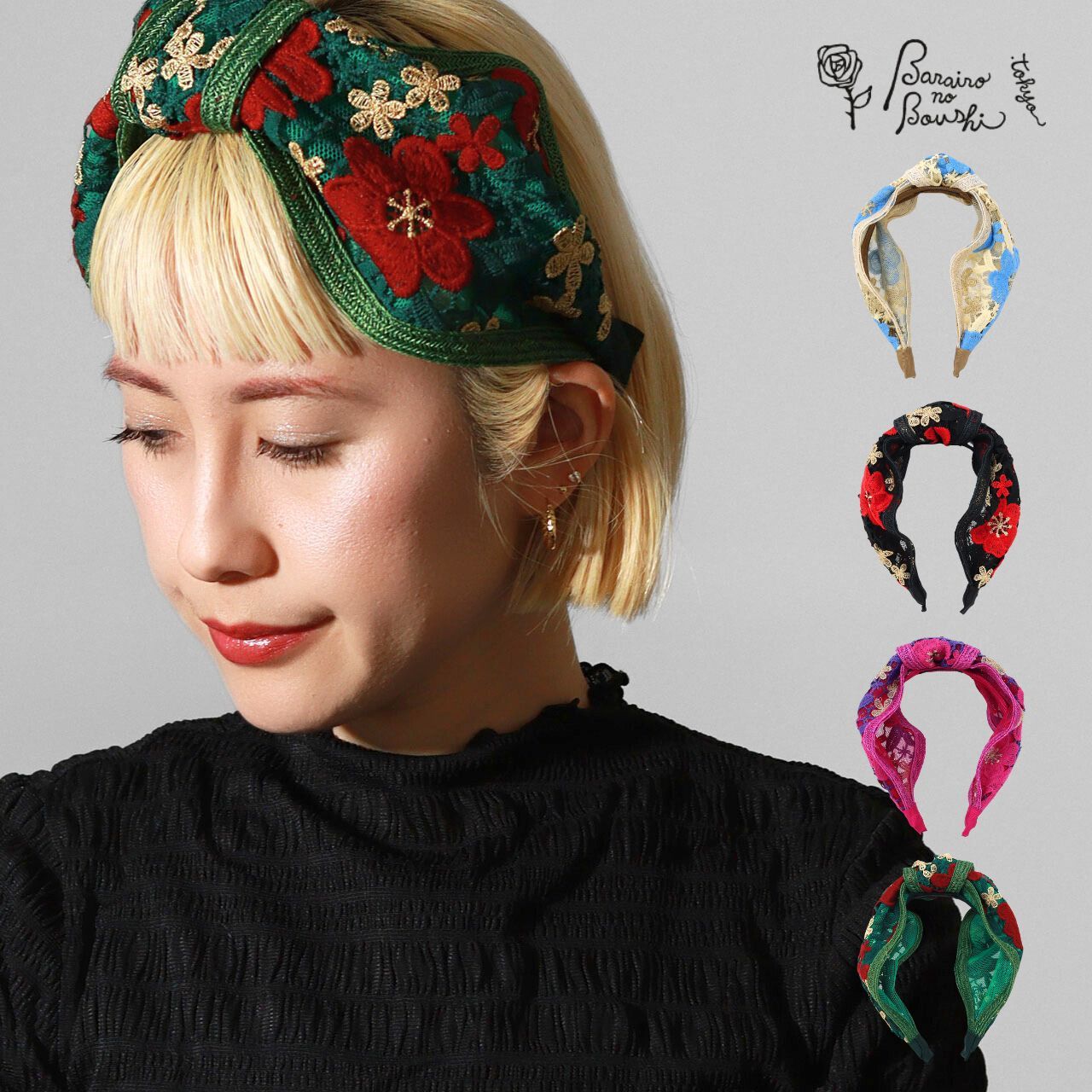 handmade＊no.184 No.184 チェコビーズ 白のグラデーションピアス