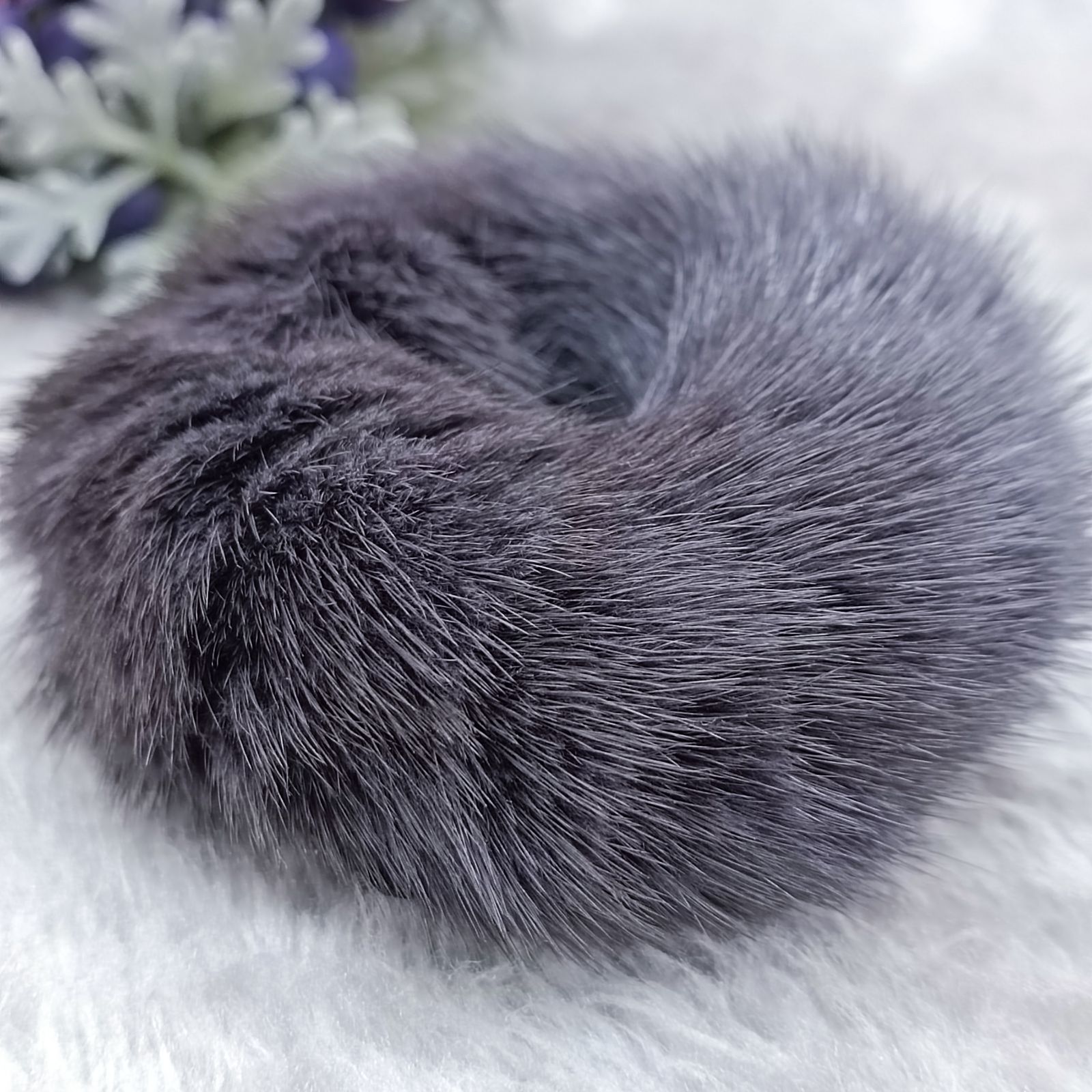 acca 》 ☆美品☆ アッカ ミンクファーシュシュ ヘア