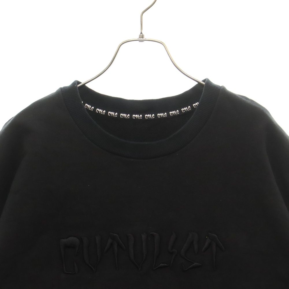 cvtvlist (カタリスト) フロントロゴ刺繍半袖Tシャツ ブラック - メルカリ
