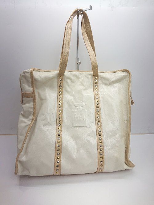 Θ◎ IO PELLE イオペレ トートバッグ アイボリー レディース E 1502180019579