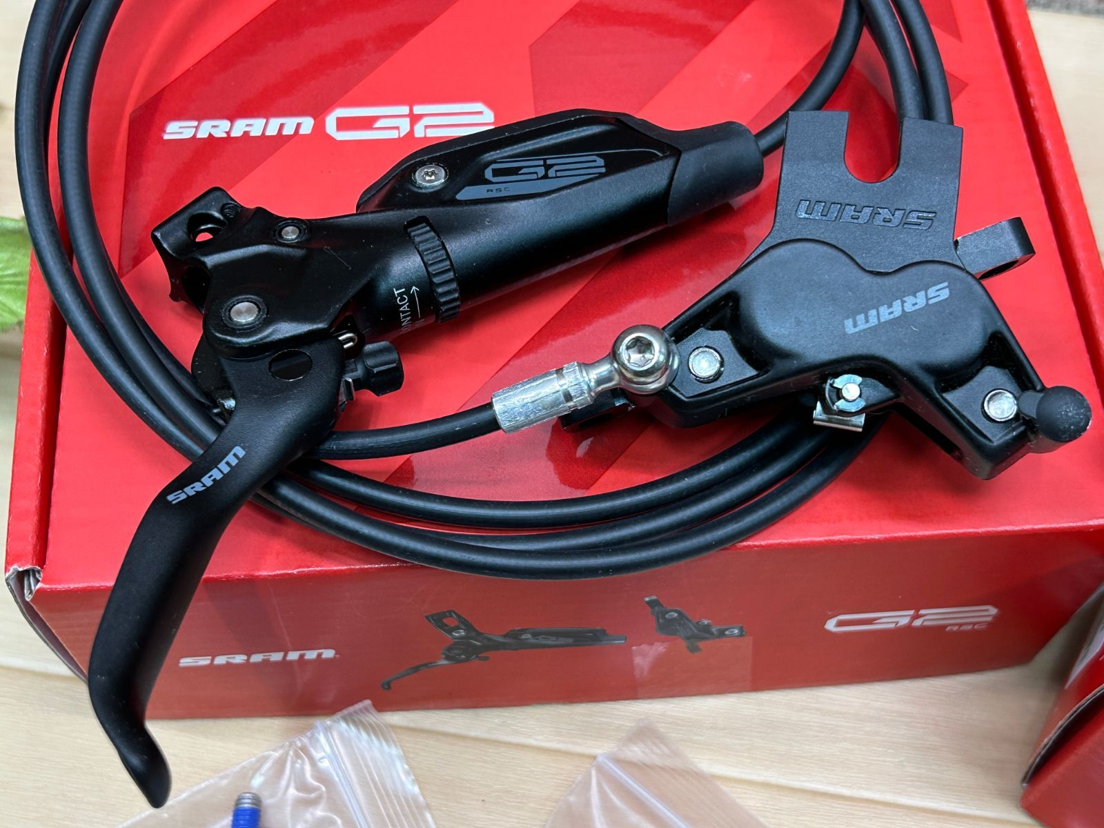 大特価sale!! 未使用品!! 擦れあり SRAM G2 RSC BRAKE SET DISC スラム 前後ディスクブレーキレバーセット MTB  下り エンデューロ トレイル M-934 - メルカリ