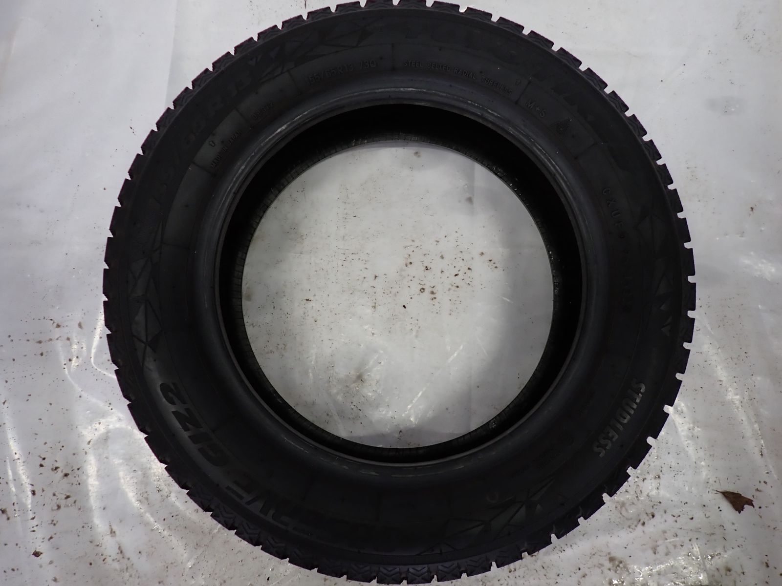 冬4本SET 会社宛 送料無料 155/65R13 73Q トーヨー オブザーブ GIZ2