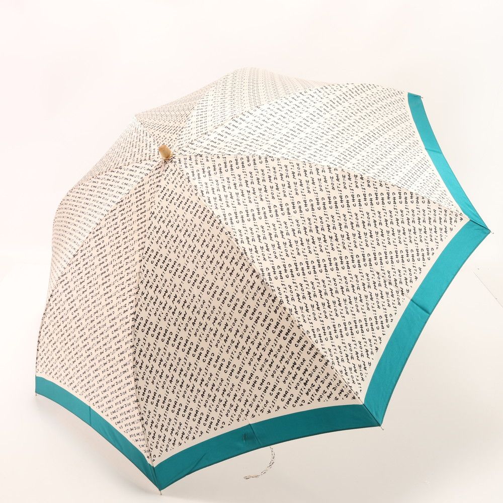 クリスチャンディオール長傘トロッター柄 クリスチャンディオール Christian Dior 傘 雨傘 長傘 Christian Dior