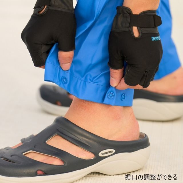 シマノ RA-302V マリンサロペット XL ライトグレー | 釣具 釣り