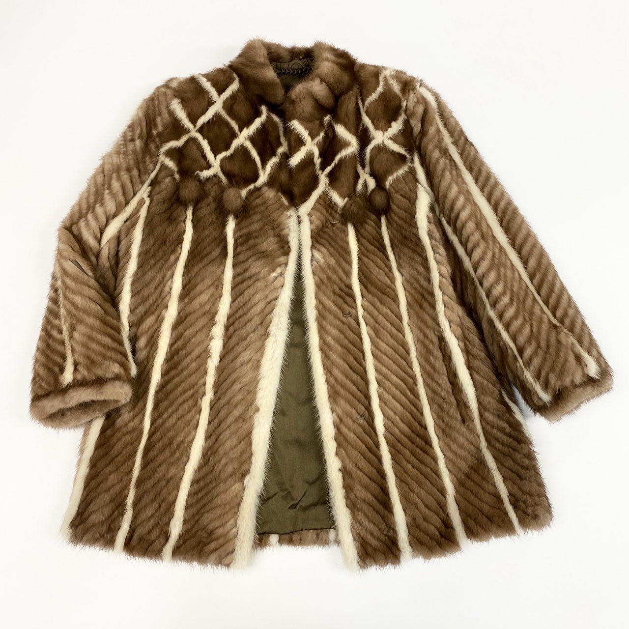 SAGA MINK サガミンク 金サガ ホワイトミンクコート ロング丈 楽天市場