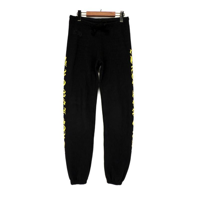 クロムハーツ CHROME HEARTS サイド ロゴ プリント スウェット パンツ 39813