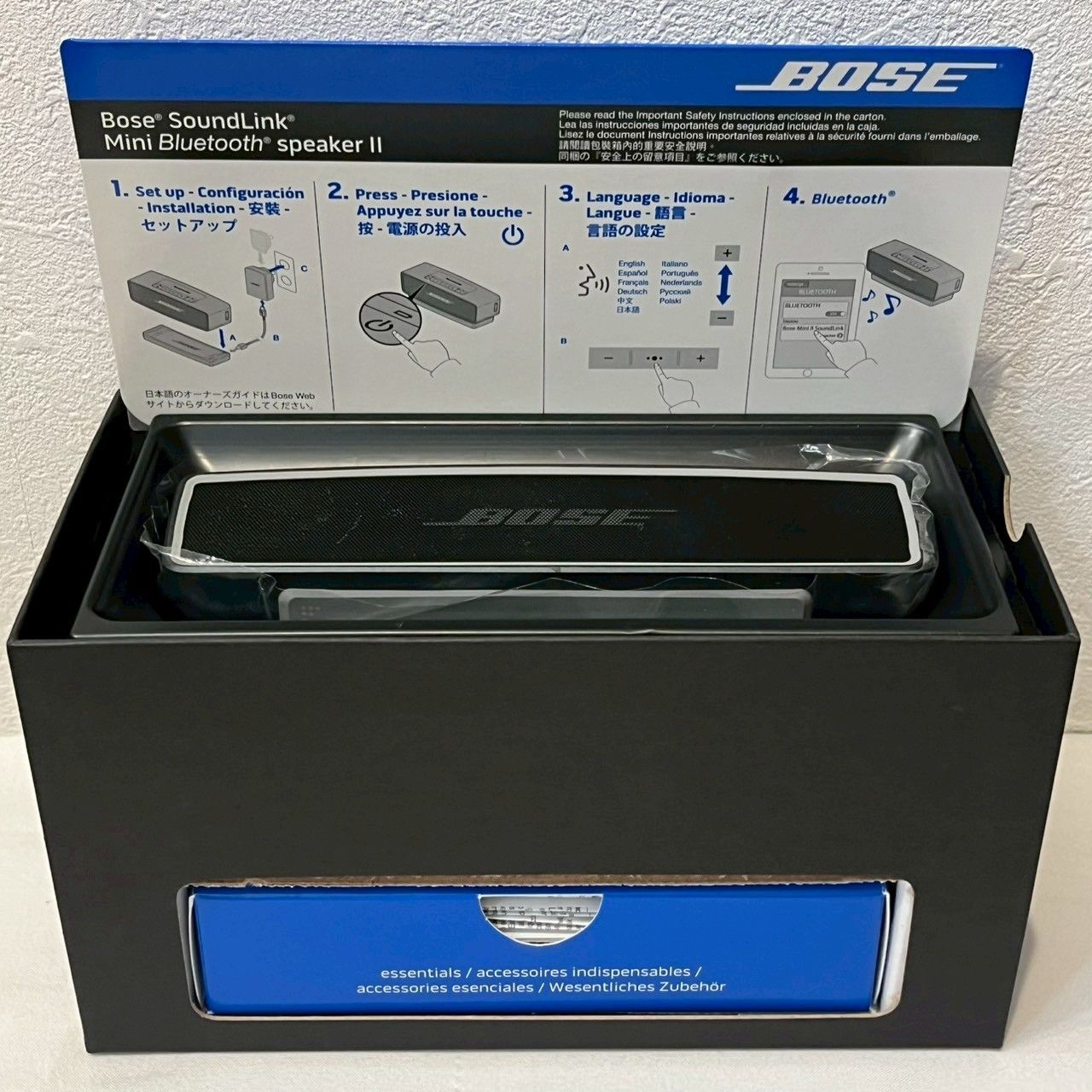 良品】BOSE/SoundLink/Mini/II/Bluetoothスピーカー/動作確認