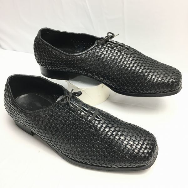 試着交換OK！完全ハンドメイド ホールカットシューズ オールレザー 