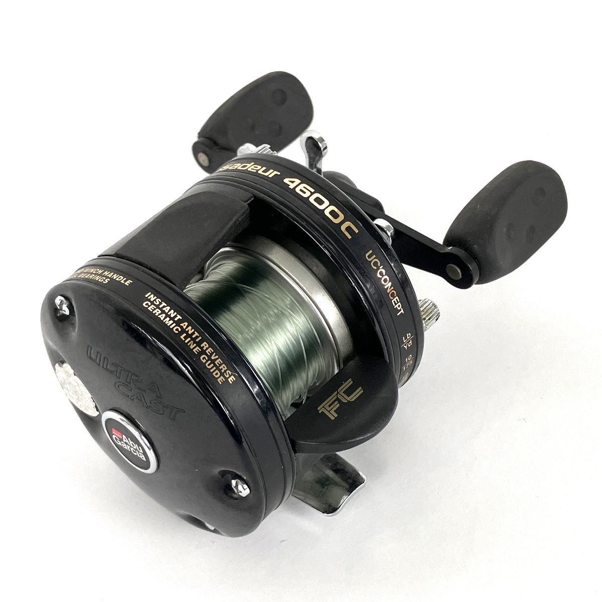 【動作保証】 abu Garcia ambassadeur 4600C ULTRA CAST ベイトリール 中古 Y8888610