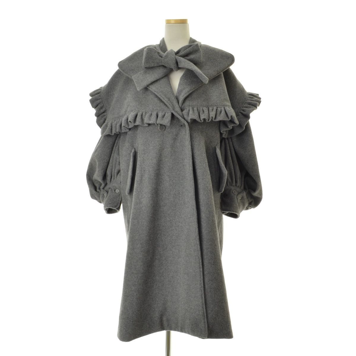 【美品】定価63800円 DECOdepuis1985 ポンチョコート 2way ディスカウント 【美品】定価63800円 DECOdepuis1985 ポンチョコート