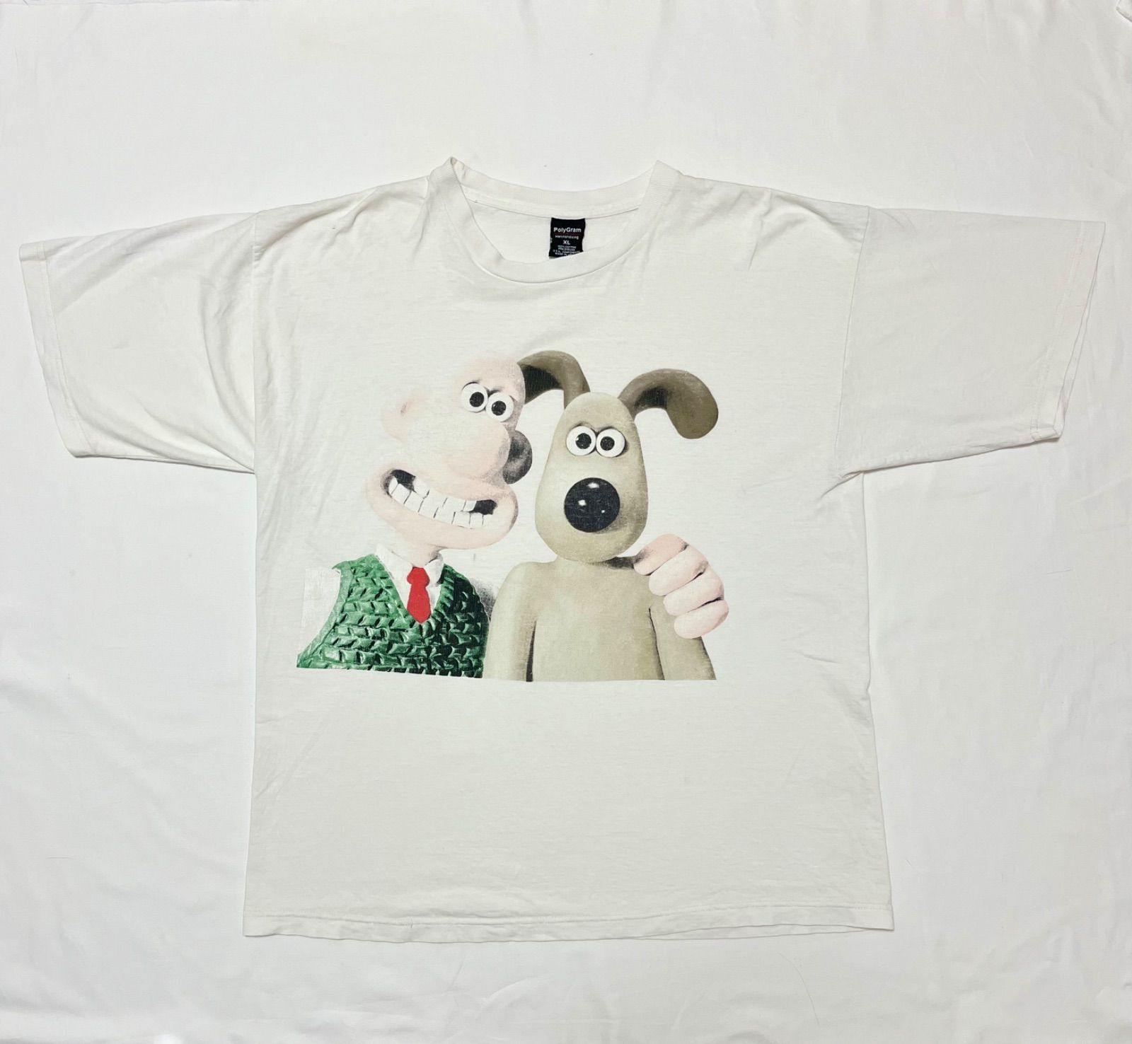 90s Wallace&Gromit Anime T-shirt ウォレスとグルミット 羊のショーン 
