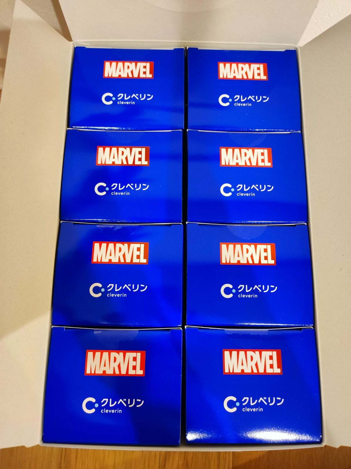 新品 未開封 クレベリン ベアブリック マーベル デザイン 8個入 MARVEL