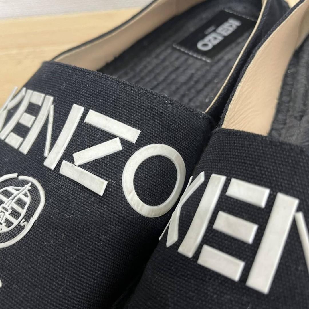 KENZO ケンゾー エスパドリーユ スリッポン シューズ ロゴ 44