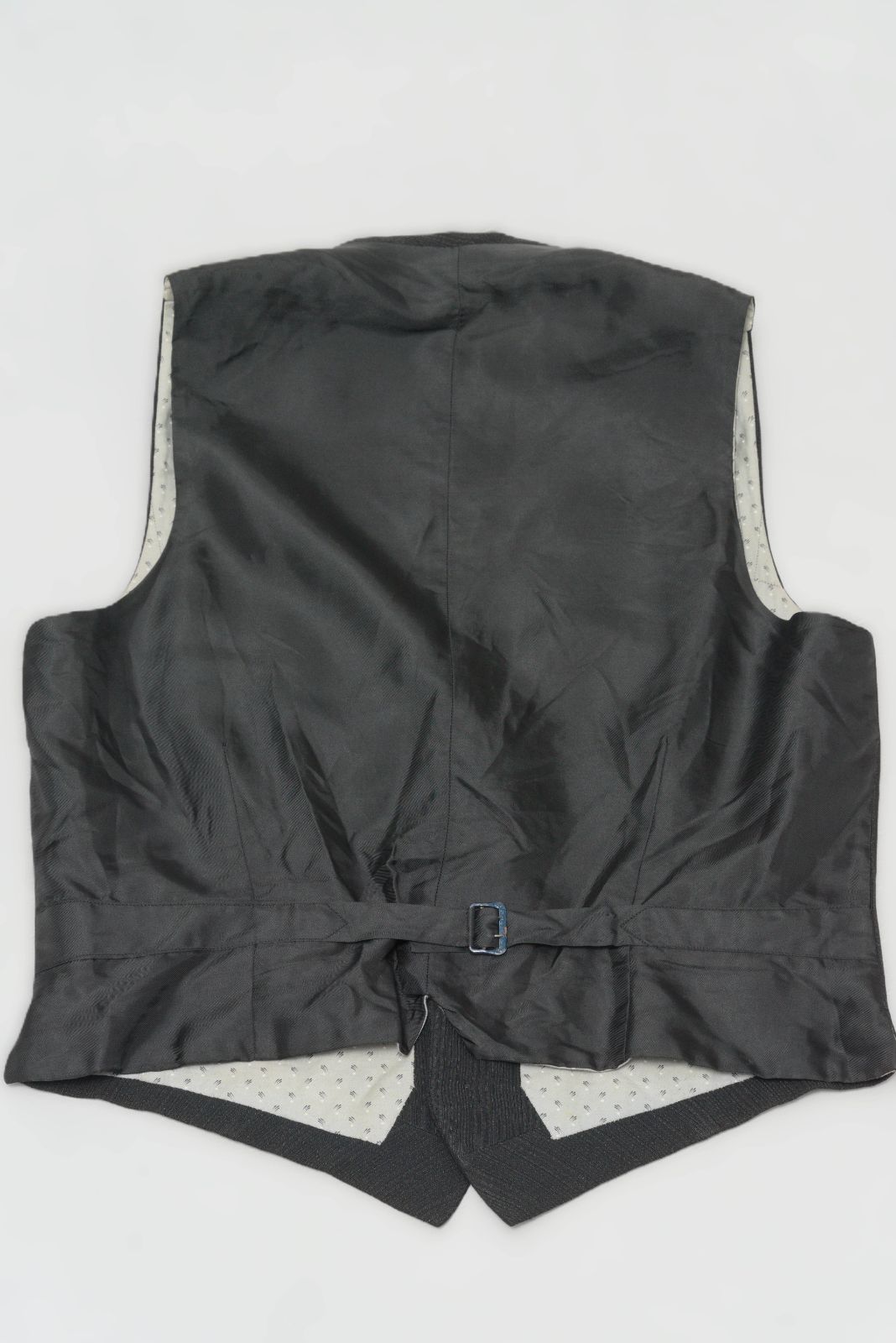 ユーロ 古着 SOLIDE製シンチバック ヴィンテージ ジレ ベスト