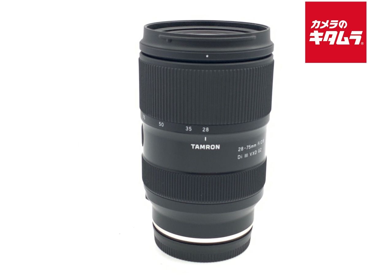 【新品】タムロン 28-75mm F2.8 G2 ソニーEマウント用 Amazon.com : Tamron 28-75mm F/2.8 Di III VXD G2 Lens for
