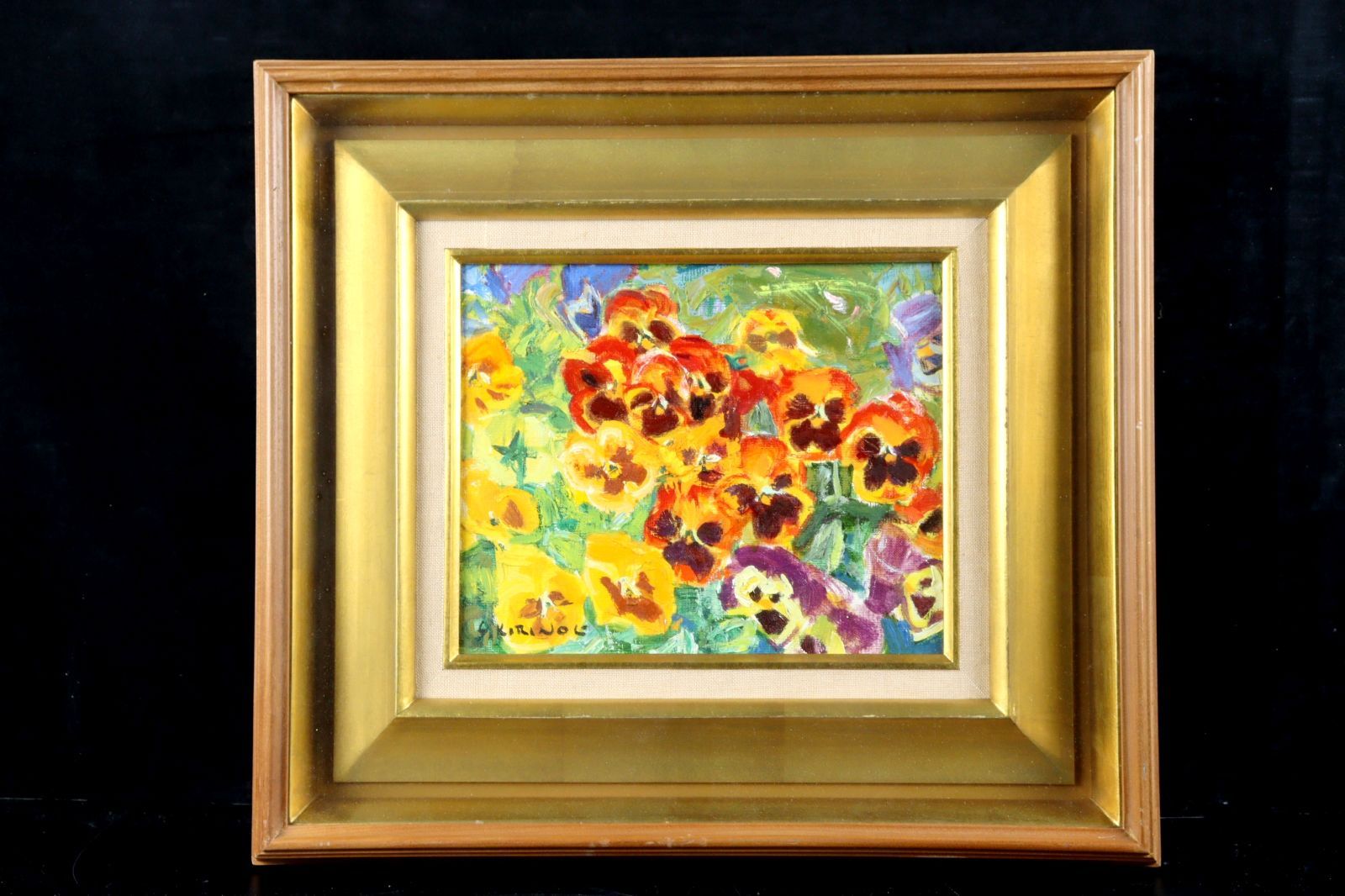 真作 希少油彩画】出番のないベンチ（代打-17） 超人気作家「櫻井幸雄