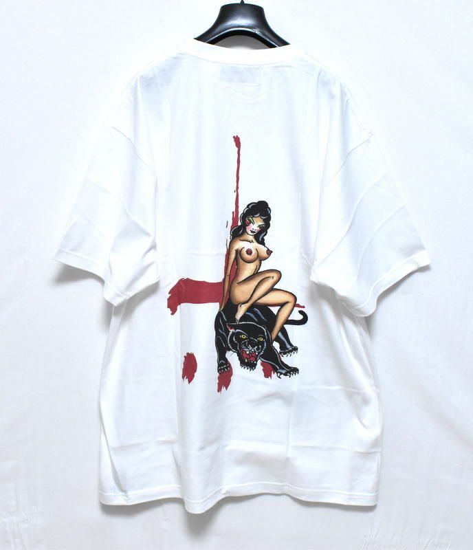 ◆Ed Hardy◆フライト プレミアム Tシャツ 送料込 新品 CVTVLIST × Ed Hardy Tシャツ 2 210111EH08 カタリスト