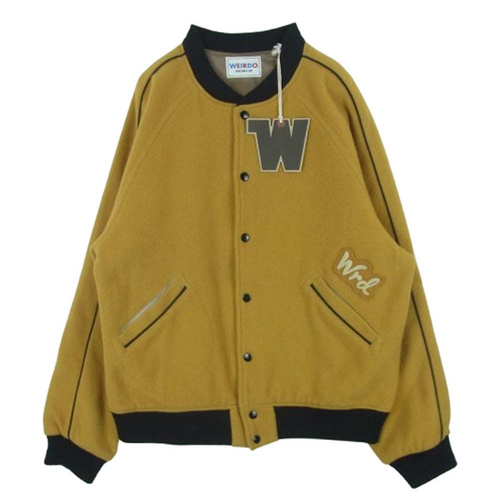 WEIRDO ウィアード WRD-21-AW-02 POLICE SQ JACKET スタジャン 