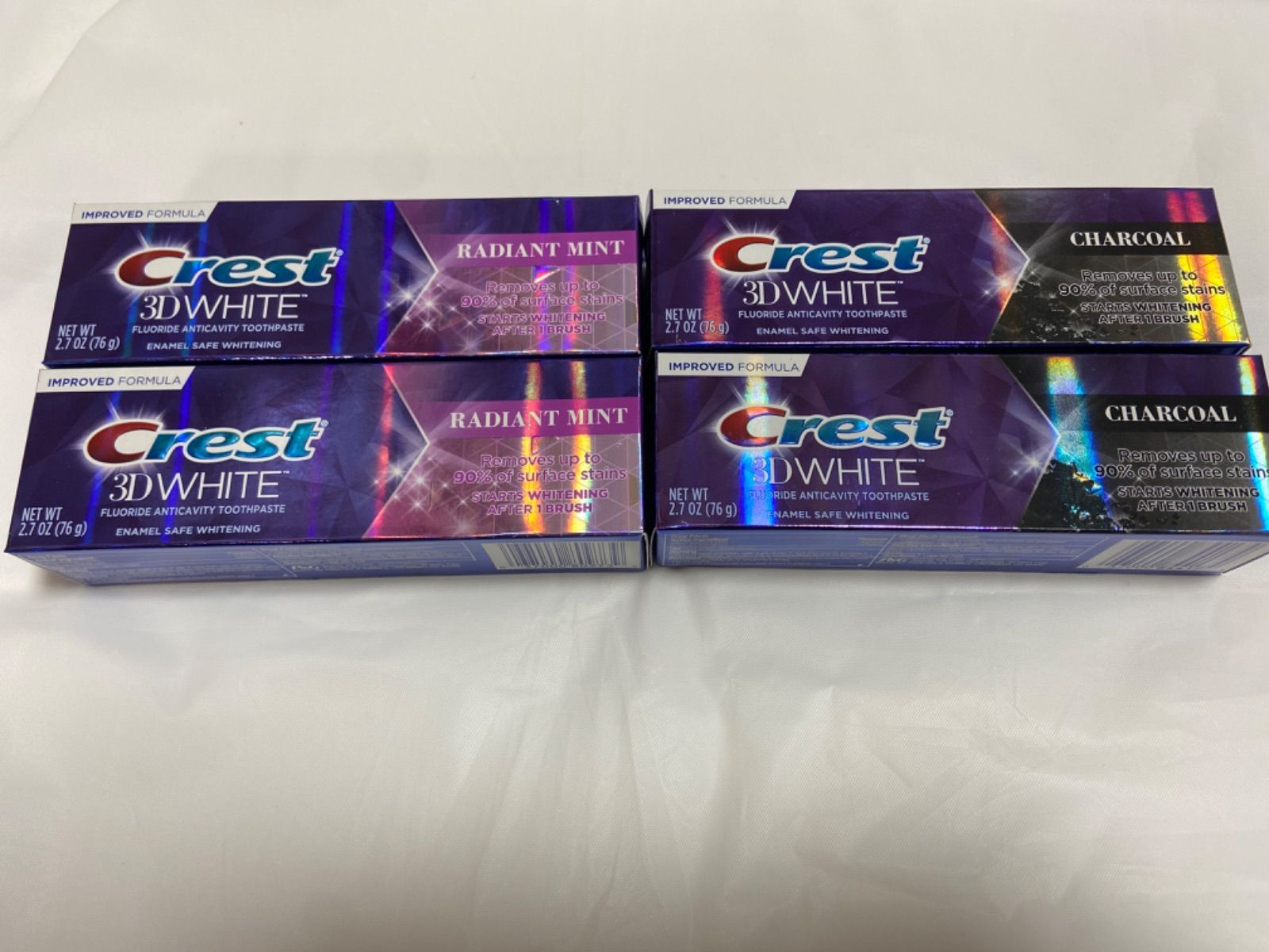 Crest 3D WHITE RADIANT MINT 76g - 口臭防止