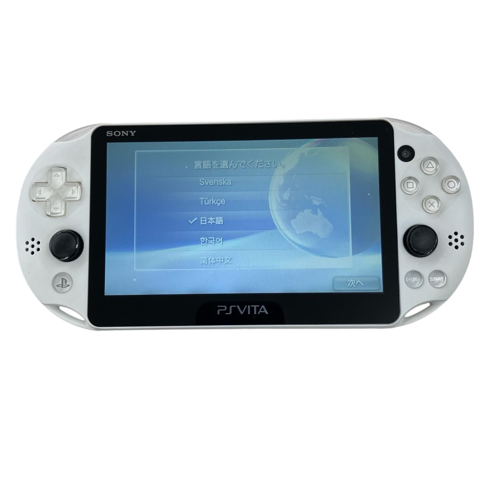 186000 現状品 SONY ソニー PS Vita PCH-2000 ホワイト