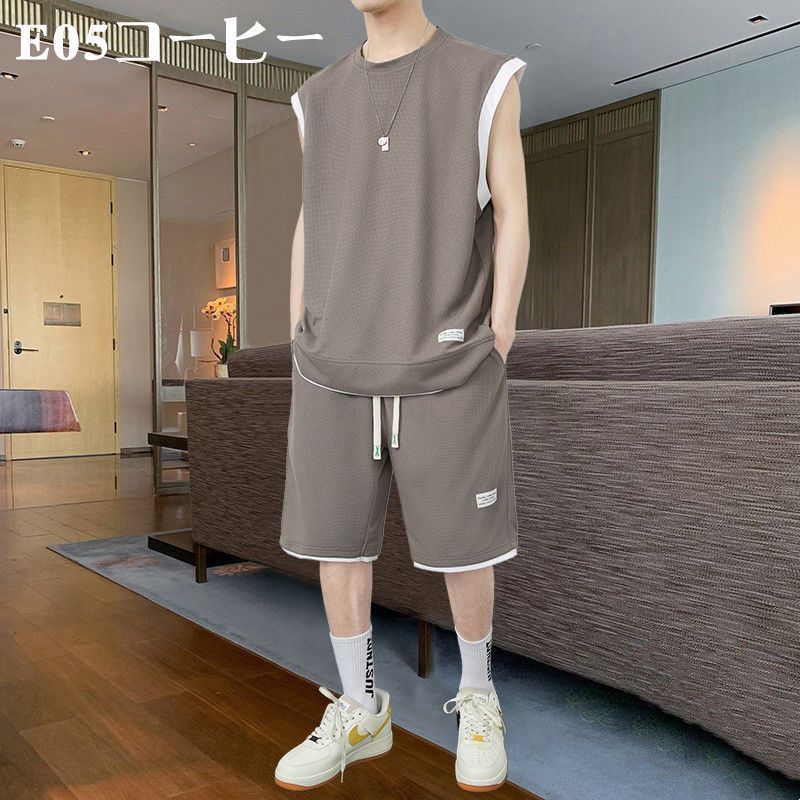 値下げ　ZUMBA ウエア　セット　タンクトップ　パンツ　ハーフパンツ　ジャージ 楽天市場】セットアップ タンクトップ ハーフパンツ メンズ