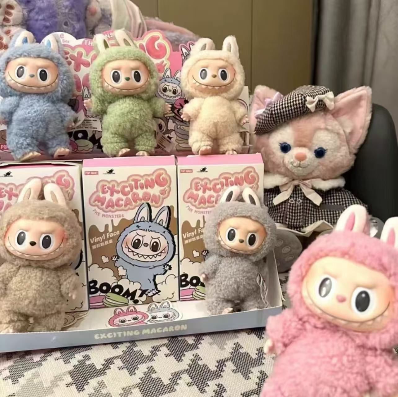 labubu ラブブ　ぬいぐるみ　新品未使用 ラブブぬいぐるみ 新品 ラブブぬいぐるみ 新品 LABUBU POP MART