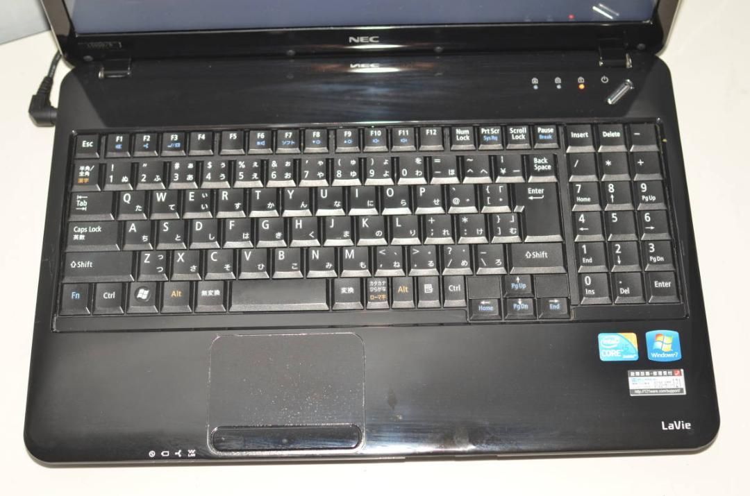 中古ノートパソコン 最新Windows11+office 大容量HDD1TB NEC LS550/B 