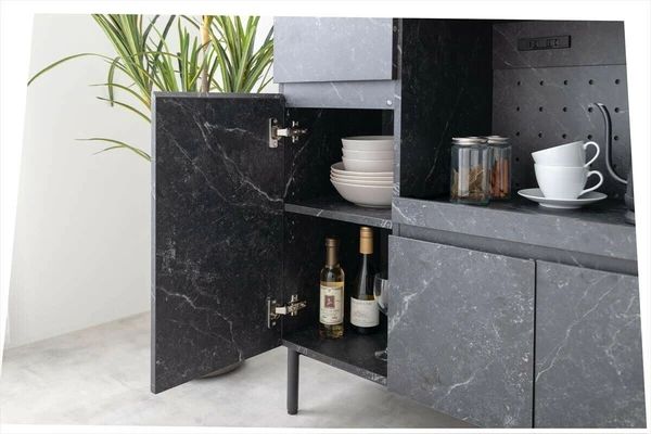 幅86cm 大理石柄