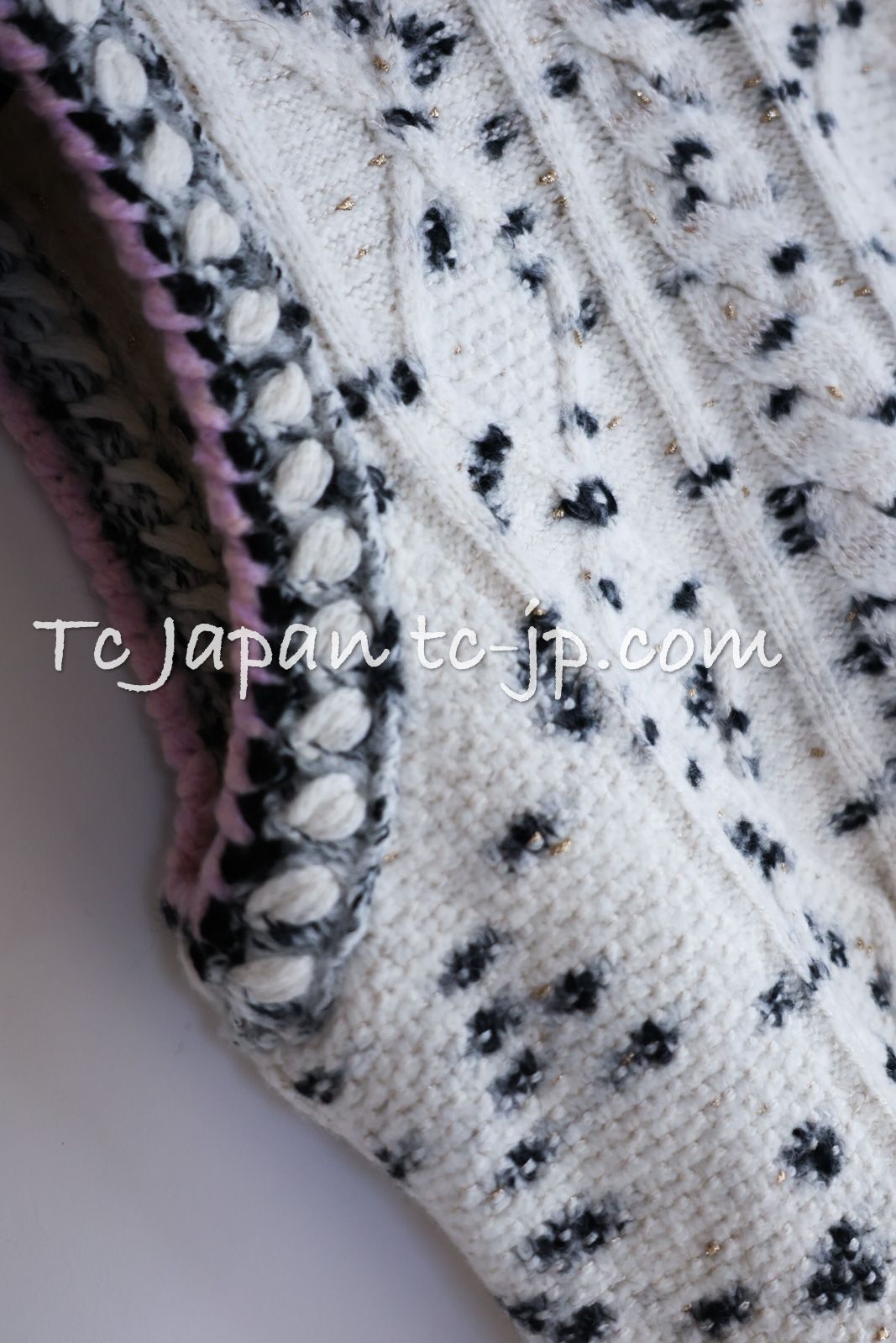 シャネル ベスト セーター CHANEL 21PF 2021 アイボリー