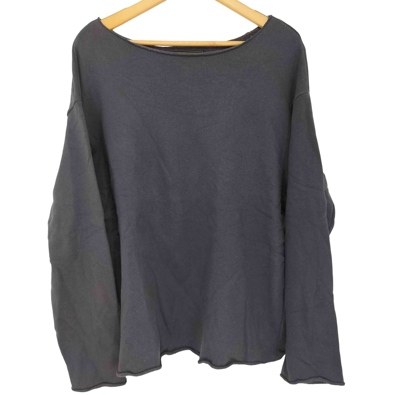 USED古着(ユーズドフルギ) {{S / île}}S / île sweat USED古着(ユーズドフルギ) {{BKE}} リブ切替 ハーフジップニット