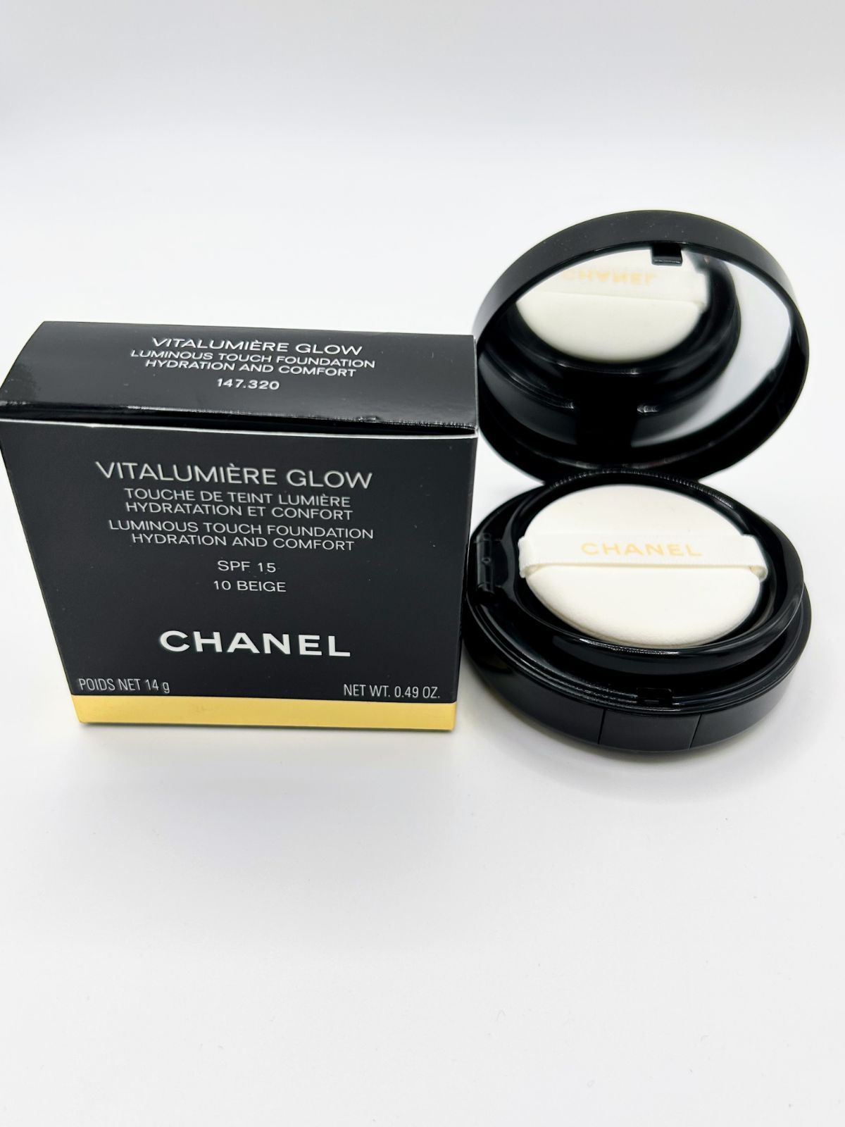 未使用品】CHANEL シャネル ヴィタルミエール グロウ 10 ベージュ 14g 