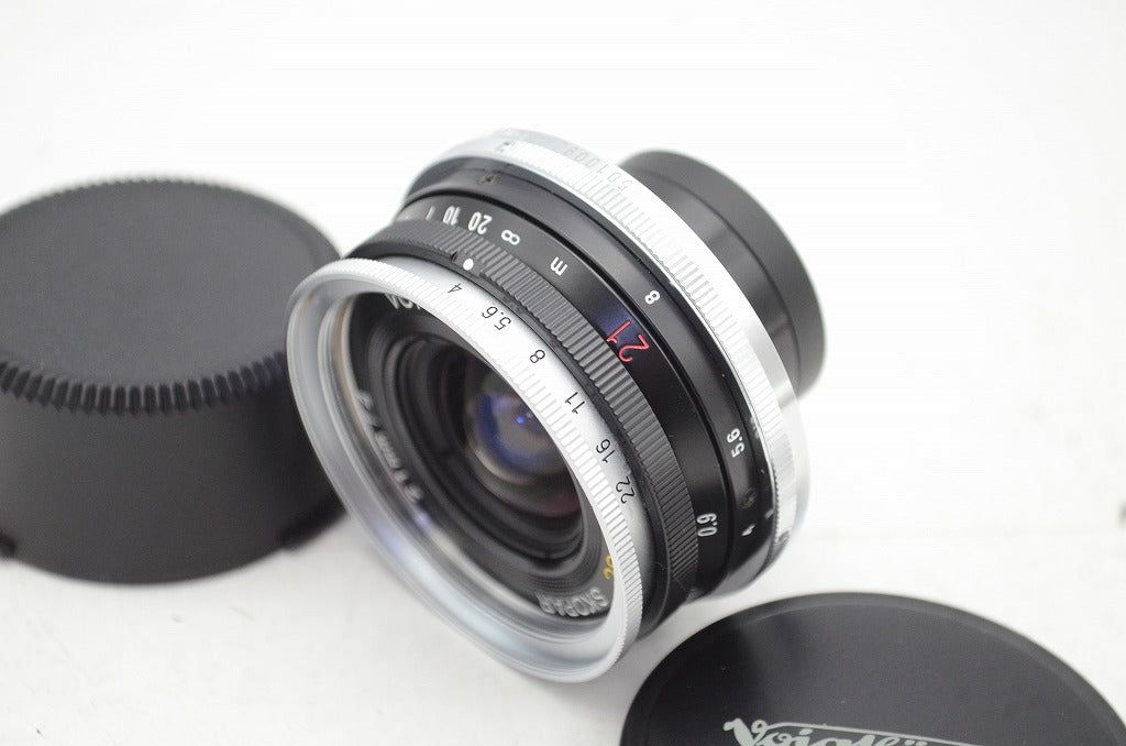 美品 VOIGTLANDER フォクトレンダー SC-SKOPAR 35mm F2.5 美品フォクトレンダー SC-SKOPER 21mm F4Sマウントレンズ
