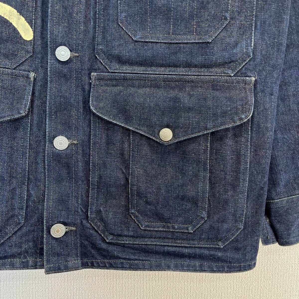 EVISU エヴィス デニム ハンティングジャケット カバーオール