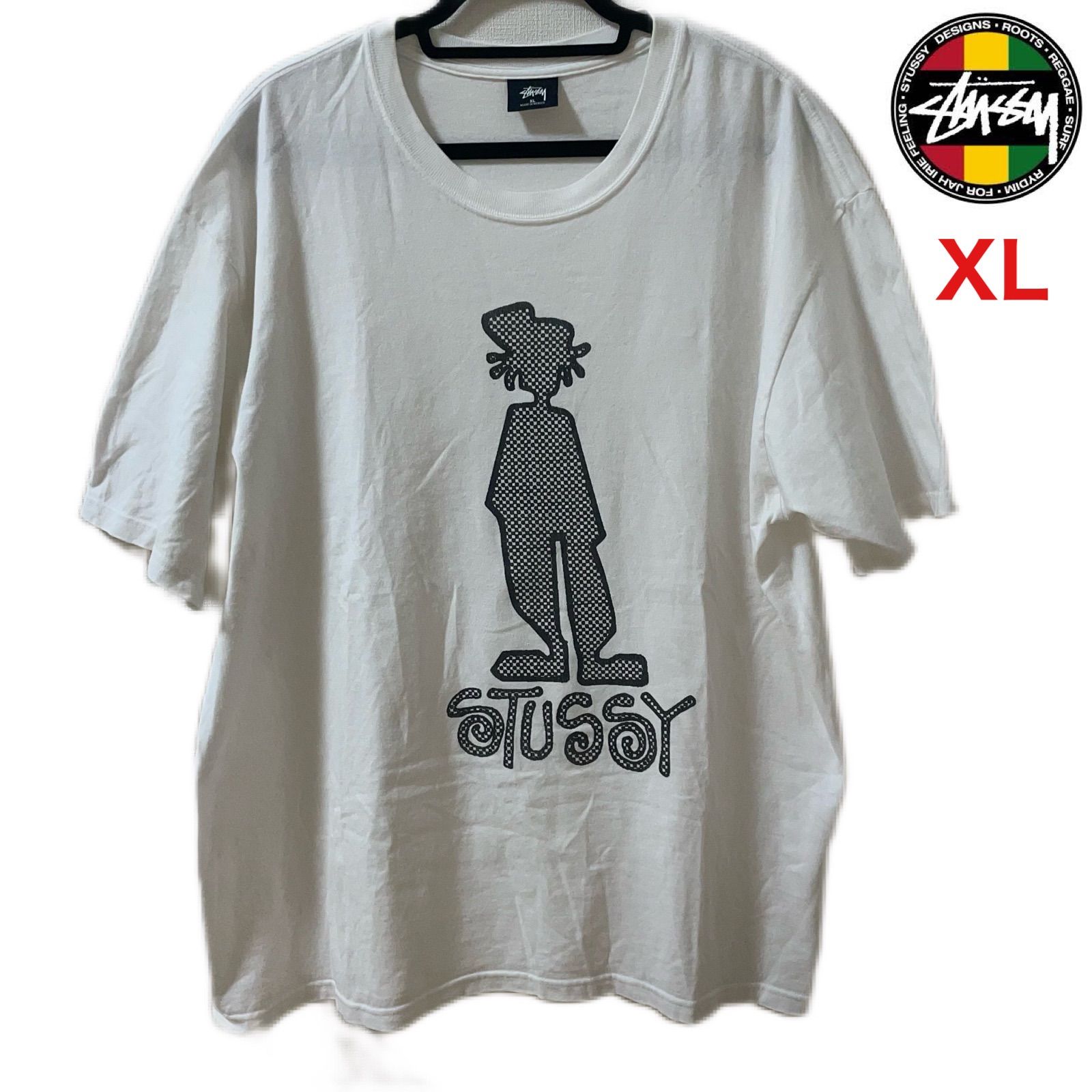 STUSSY シャドーマン ビックロゴTEE メキシコ製-